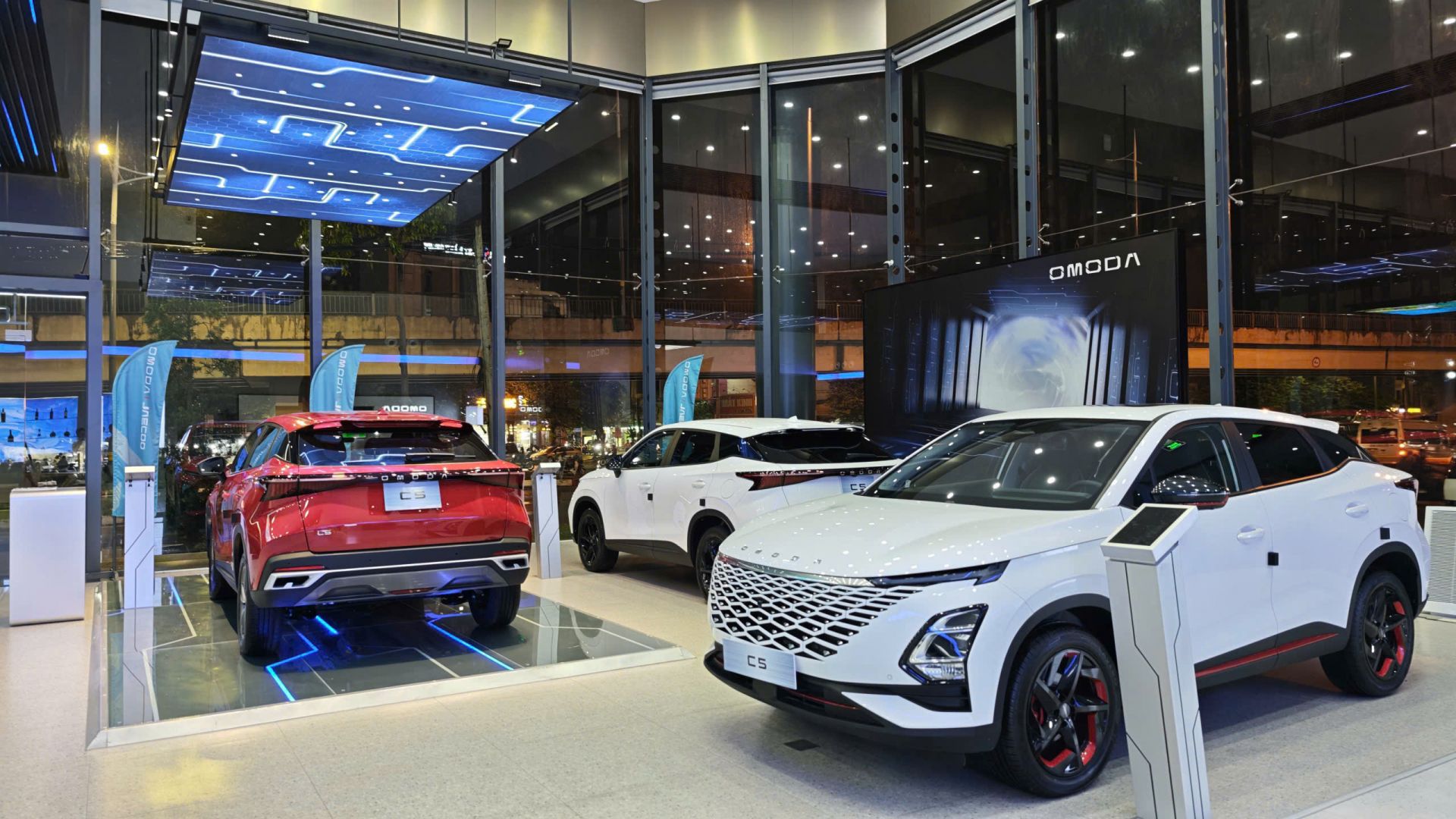 Omoda C5 Trưng Bày Tại Showroom O&J Biên Hòa