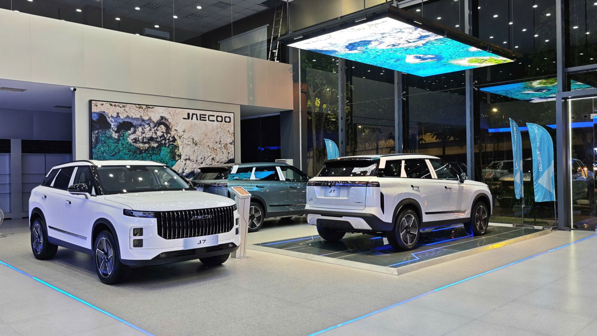 Jaecoo J7 Và J7 PHEV Tại Showroom O&J Biên Hòa